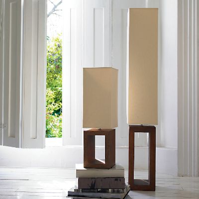 Đèn ngủ chân chữ nhật